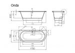 Onda Bathtub Vispool - Image 4