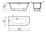 Evento 3L Bathtub Vispool - Image 5
