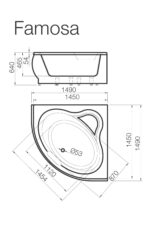 Famosa Bathtub Vispool - Image 6