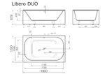 Libero Duo Bathtub Vispool - Image 6