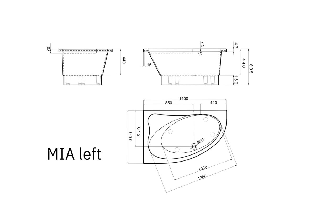 Mia Bathtub Vispool - Image 11