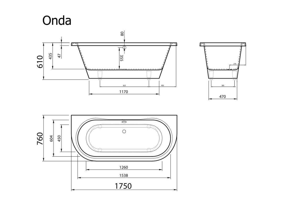 Onda Bathtub Vispool - Image 5