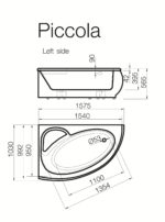 Piccola Bathtub Vispool - Image 10