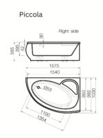 Piccola Bathtub Vispool - Image 11