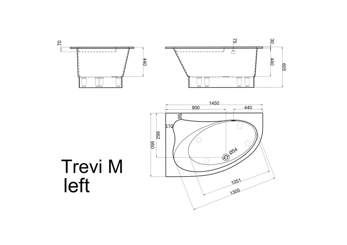 Trevi M Bathtub Vispool - Image 11