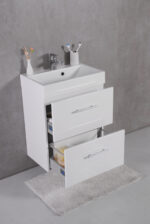 Комплект тумба с раковиной VISPOOL Crete 55 — изображение 3