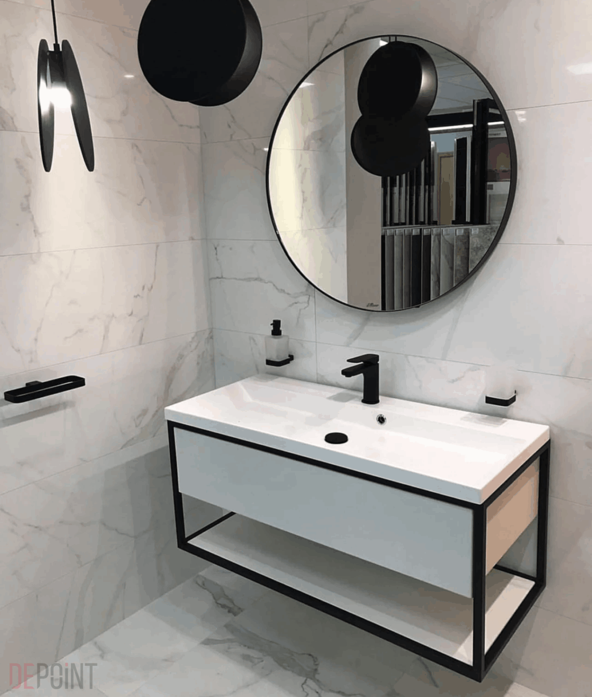 Izlietnes un skapīša komplekts VISPOOL Mar 100 - Image 2