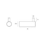 Настенный крючок JNF IN.14.505 — изображение 2