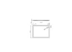 Shower tray QZ-120 - Image 2